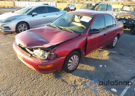 1996 Geo Prizm Lsi from USA, damaged, VIN 1Y1SK5267TZ002390